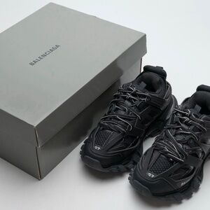 Balenciaga Black Track LED Runners